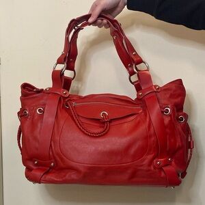 DESMO Red Leather Bag